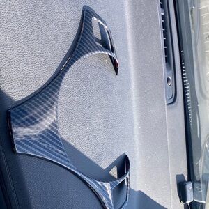 Carbon Fiber Steering Wheel Trim